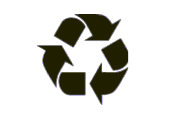 Anneau de Möbius symbole du recyclage