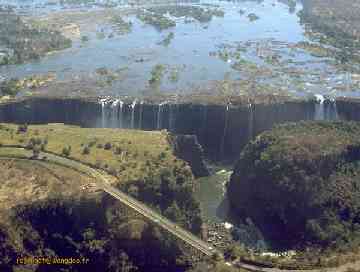 Les chutes du Zambèze