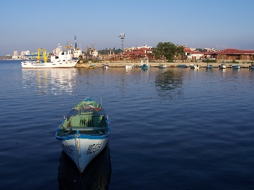 Barque à Nessebar (Bulgarie)