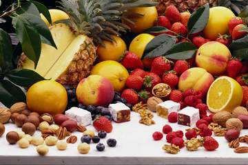 Table de fruits